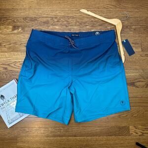 Trinity Coast Blue Ombre Swim Trunks